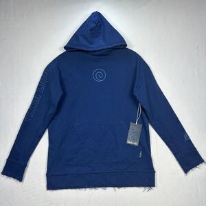 Team Liquid X Naruto 20Y Frayed Pullover Friendship Hoodie Mens Medium Blue NWT